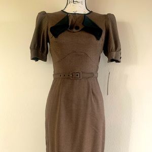 Retro 1940s style dress